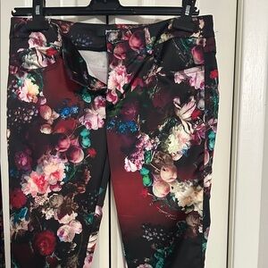 Floral Print Pants